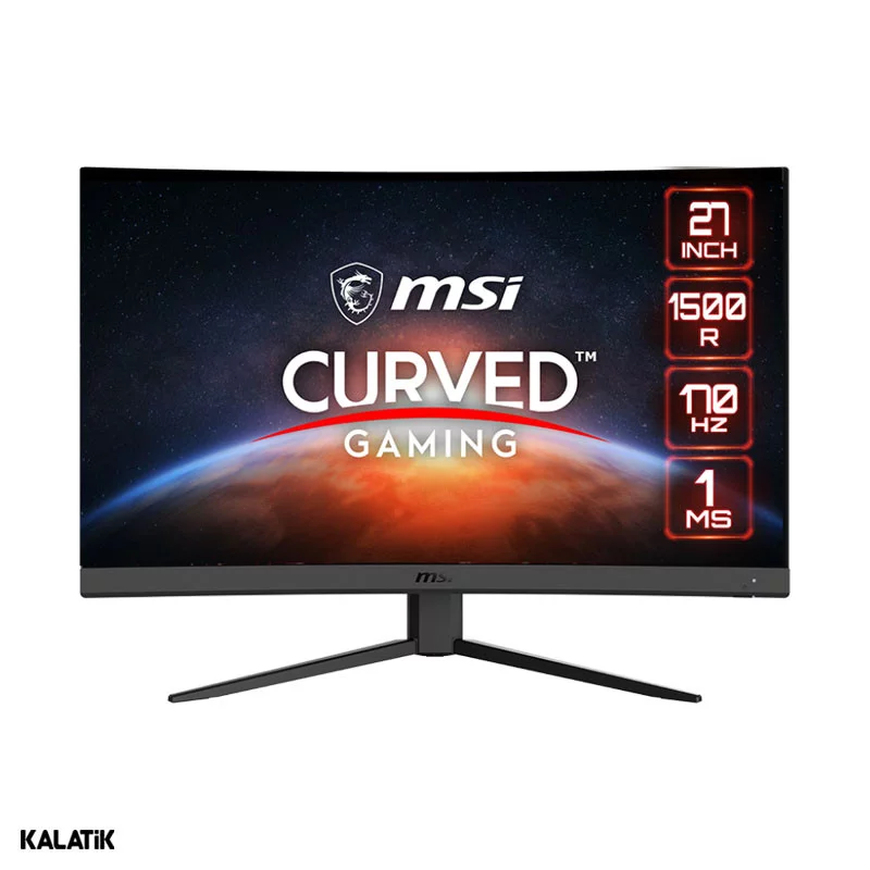 مانیتور گیمینگ ام اس آی سایز 32 اینچ مدل G27CQ4 E2