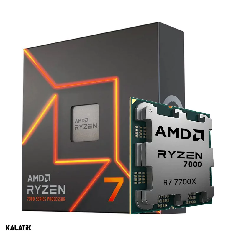 پردازنده مرکزی بدون باکس ای ام دی مدل Ryzen 7 7700X