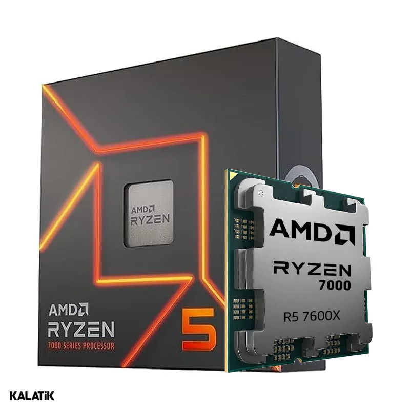 پردازنده مرکزی بدون باکس ای ام دی مدل Ryzen 5 7600X