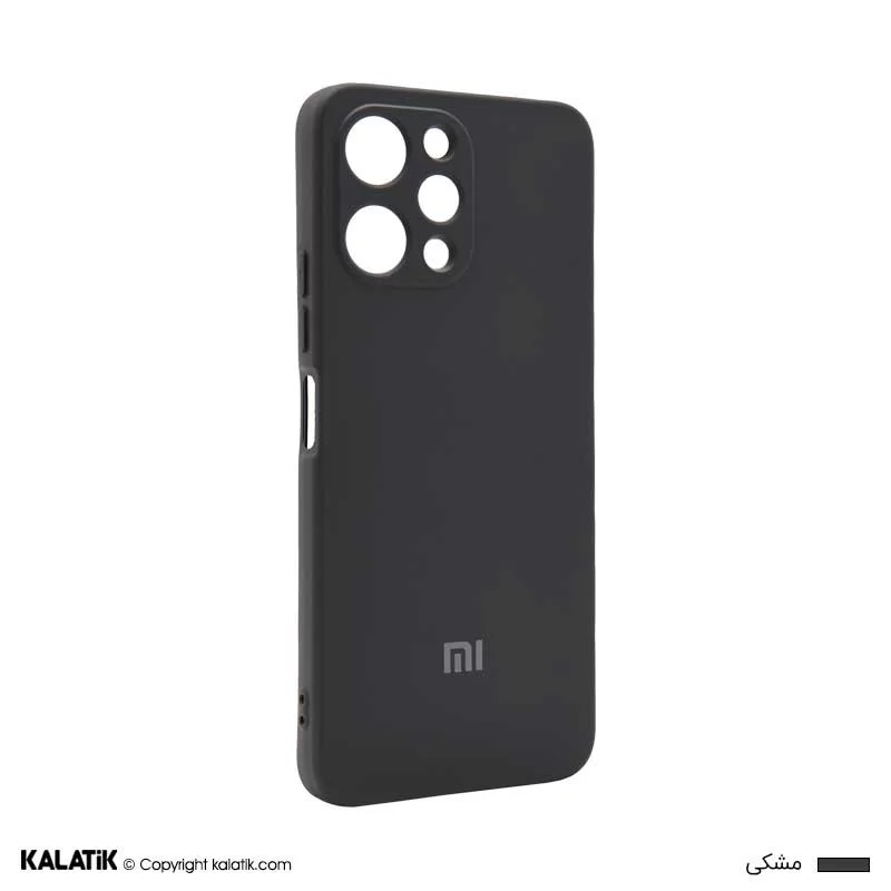 کاور سیلیکونی با محافظ دوربین مناسب برای گوشی موبایل شیائومی Redmi Note 12 4G
