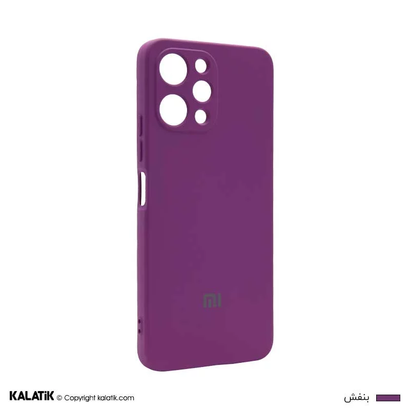 کاور سیلیکونی با محافظ دوربین مناسب برای گوشی موبایل شیائومی Redmi Note 12 4G
