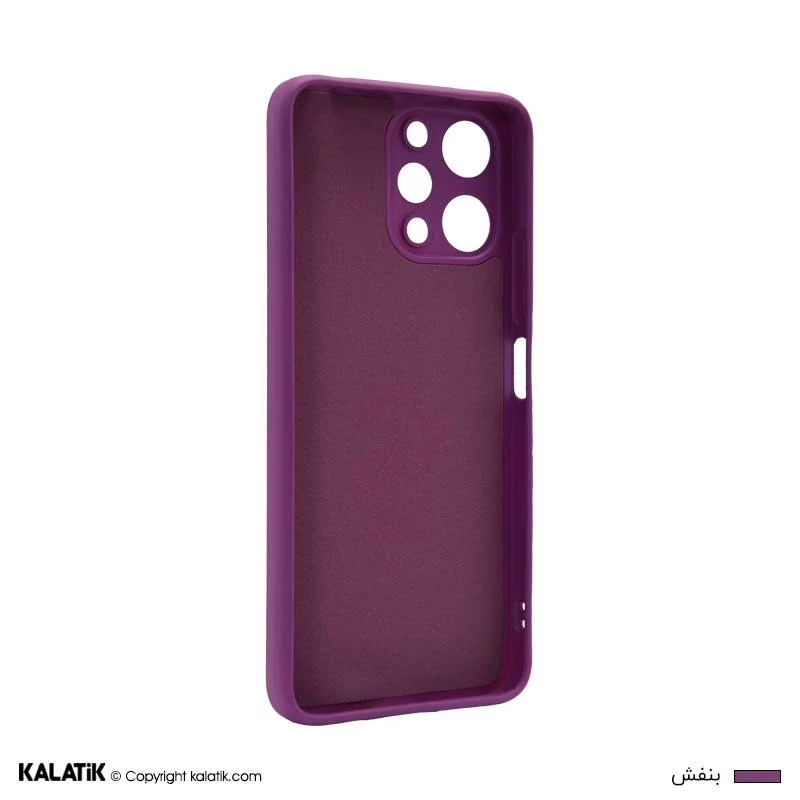 کاور سیلیکونی با محافظ دوربین مناسب برای گوشی موبایل شیائومی Redmi Note 12 4G