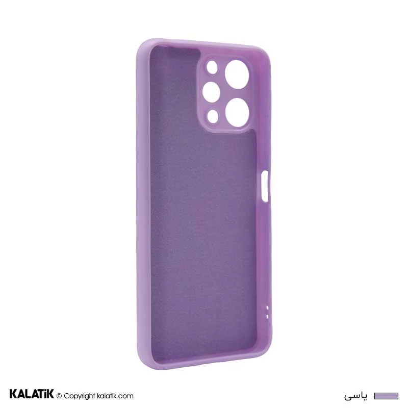 کاور سیلیکونی با محافظ دوربین مناسب برای گوشی موبایل شیائومی Redmi Note 12 4G
