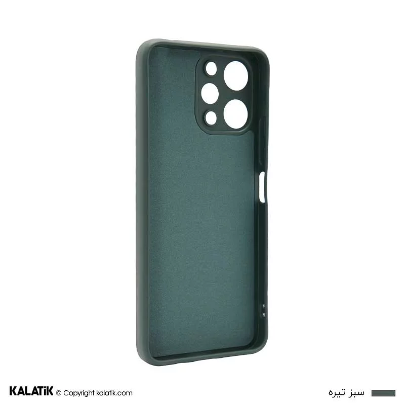 کاور سیلیکونی با محافظ دوربین مناسب برای گوشی موبایل شیائومی Redmi Note 12 4G