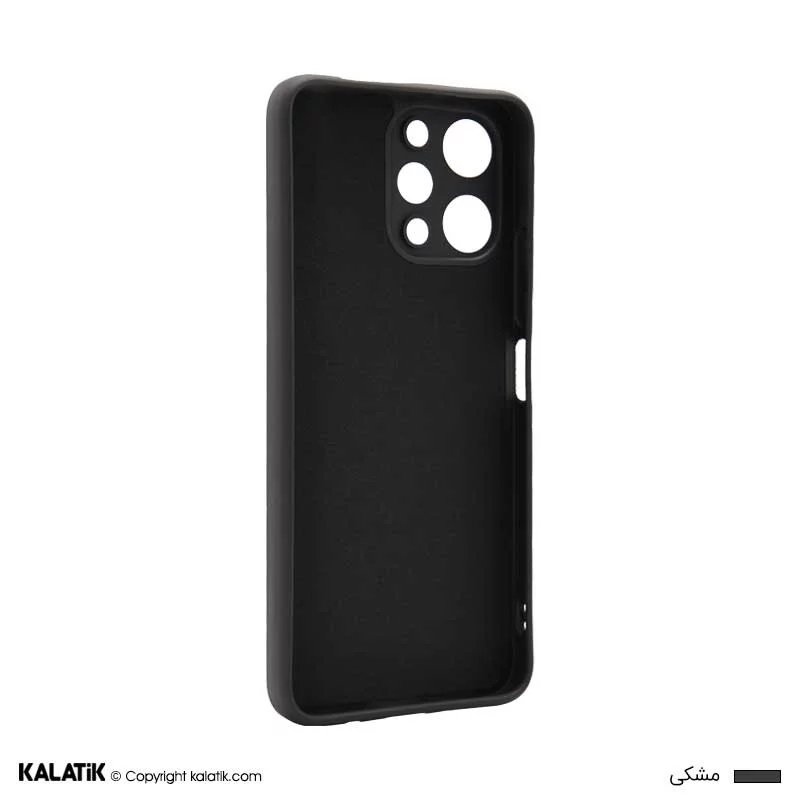 کاور سیلیکونی با محافظ دوربین مناسب برای گوشی موبایل شیائومی Redmi Note 12 4G