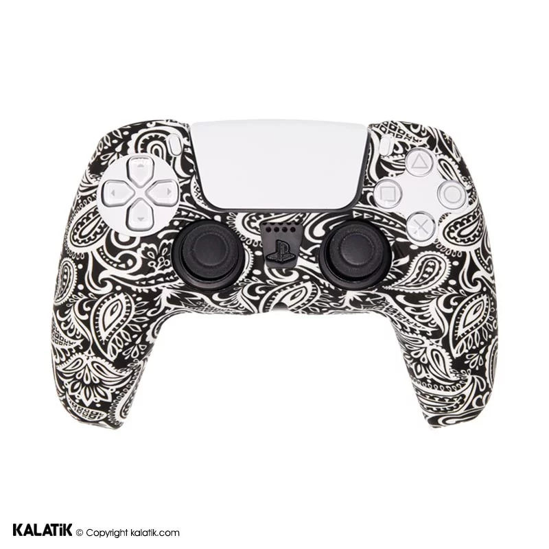 کاور سیلیکونی مناسب برای دسته کنسول بازی PlayStation 5 طرح Shell