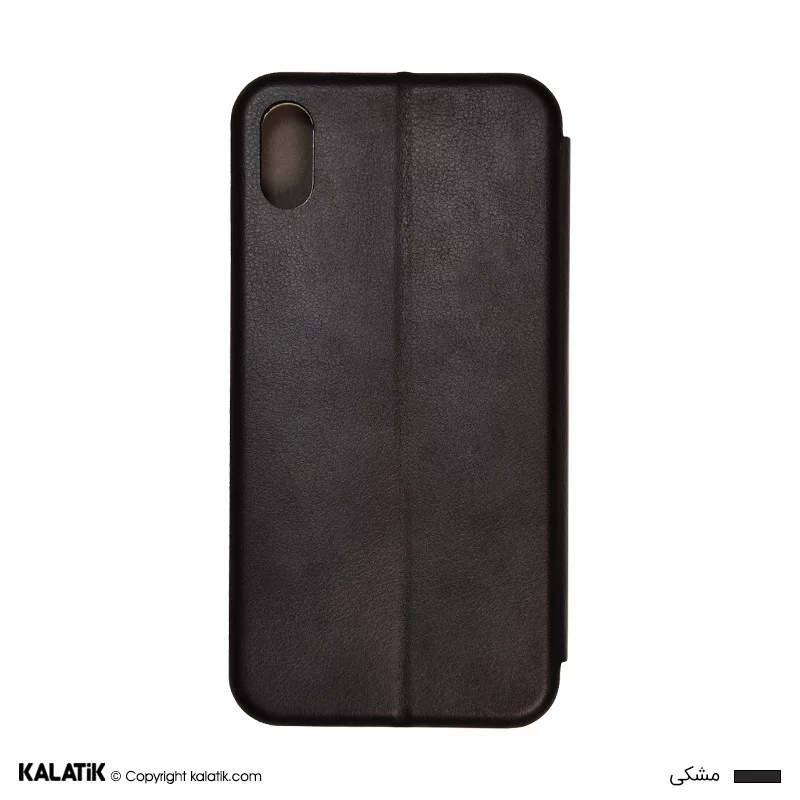 کیف کلاسوری طرح چرم برای گوشی اپل iPhone XS Max مدل Open color