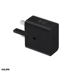 شارژر دیواری 25W سامسونگ سرکارتنی مدل EP-T2510 فست PD سه پین-شارسل