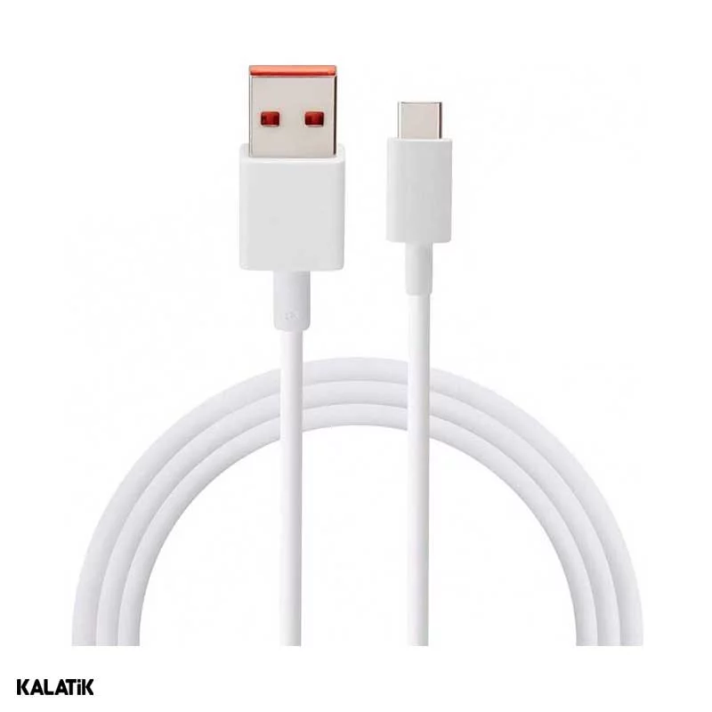 کابل تبدیل USB-A به USB-C شیائومی مدل 6A به طول 1 متر-شارسل
