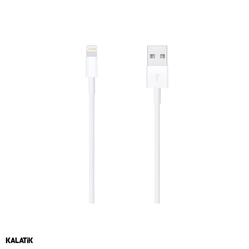 کابل تبدیل USB-A به لایتنینگ اپل آیفون X مدل A1480 پک دار به طول 1 متر-شارسل