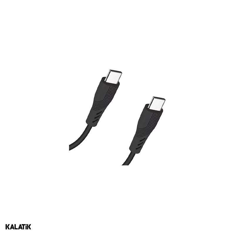 کابل تبدیل USB-C به USB-C سوپر فست وابی مدل CA8 به طول 1 متر-شارسل