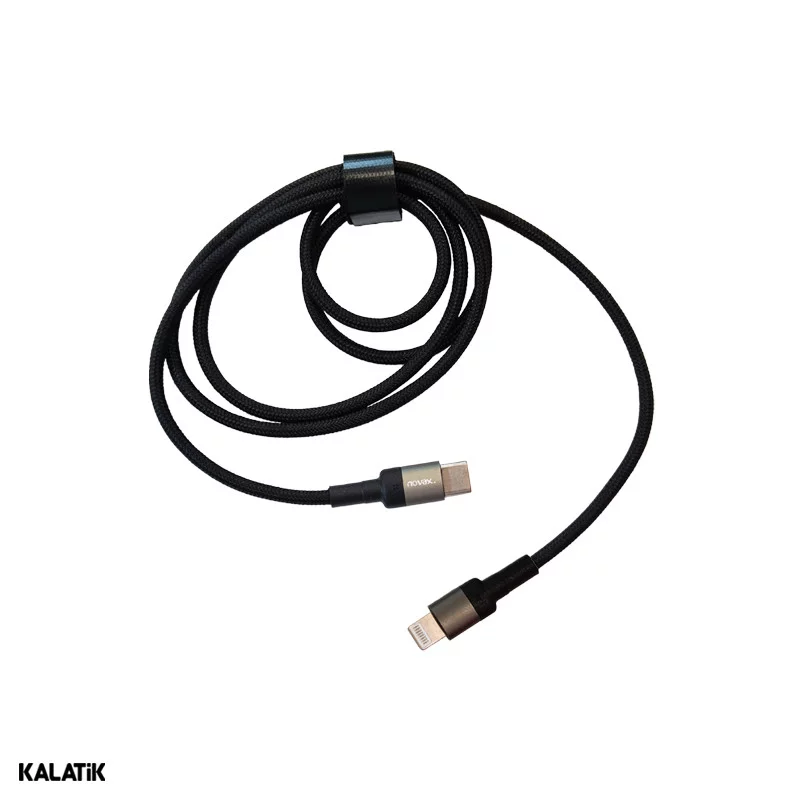 کابل تبدیل USB-C به Lightning نواکس مدل L105 به طول 1 متر-شارسل