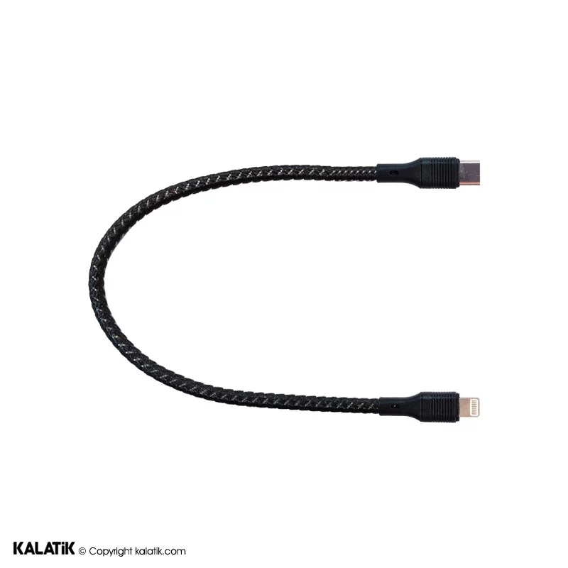 کابل تبدیل USB-C به Lightning نواکس مدل L119 به طول 25 سانتی متر-شارسل