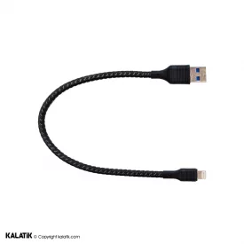 کابل تبدیل USB-A به Lightning نواکس مدل L119 به طول 25 سانتی متر-شارسل