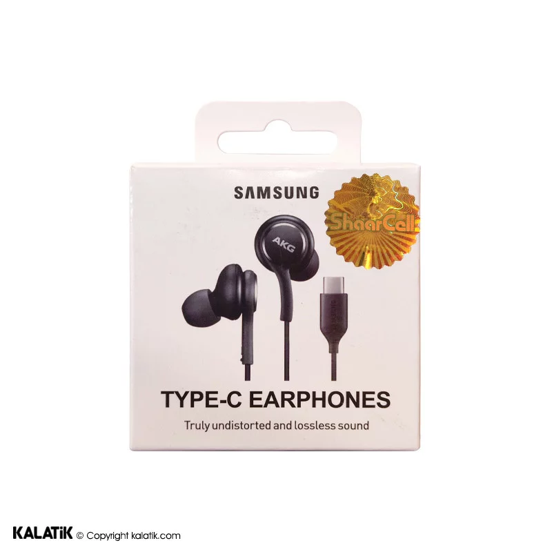 هندزفری با‌ سیم سامسونگ Note10 / Note20 مدل AKG-USB-C-شارسل