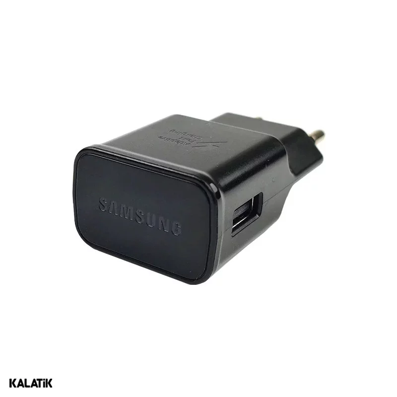 شارژر دیواری 15W سامسونگ S10 RFT مدل EP-TA200 فست تک پورت دو پین بسته 10 عددی-شارسل