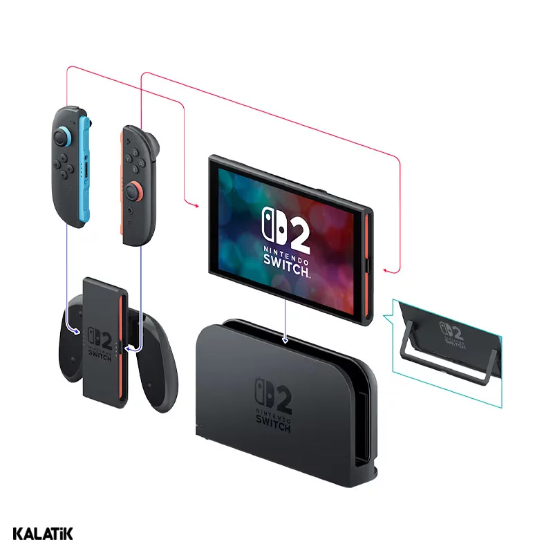 کنسول بازی نینتندو سوییچ مدل Nintendo Switch 2