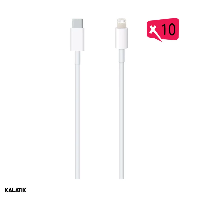 کابل تبدیل USB-C به لایتنینگ اپل آیفون 14 پرومکس ORG مدل A1703 به طول 1 متر-شارسل