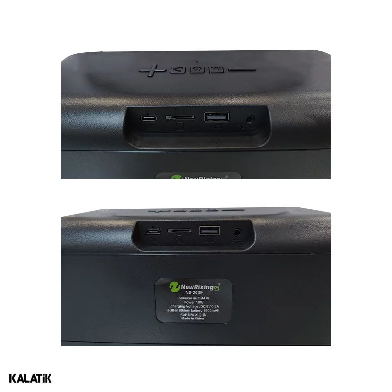 اسپیکر قابل حمل NewRixing مدل NS-2039