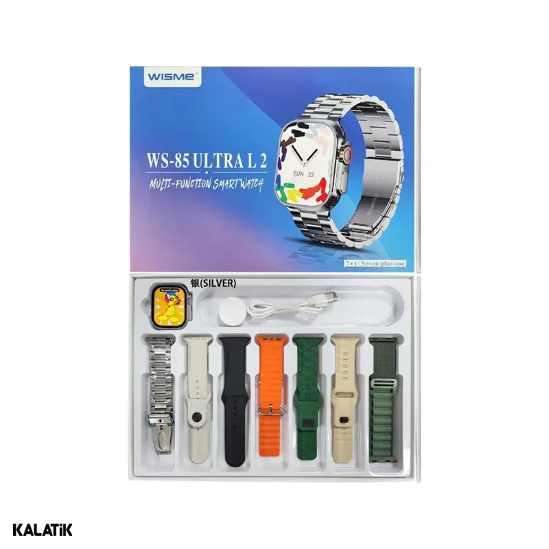ساعت هوشمند ویسمی مدل WS-85 ULTRA L2-شارسل