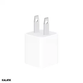 شارژر دیواری 5W اپل 1A کیفیت ++A چین USB-A-شارسل