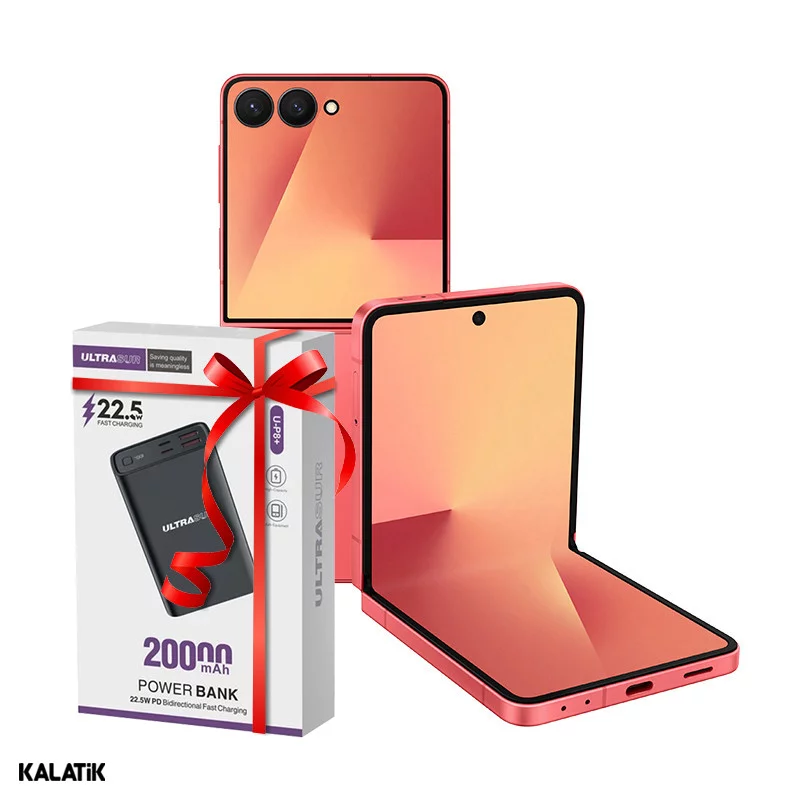 گوشی موبایل سامسونگ مدل Galaxy Z Flip7 5G تک سیم کارت ظرفیت 256/12 گیگابایت-ویتنام+هدیه پاور بانک 20000 میلی‌آمپر ساعت