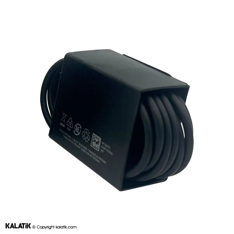 شارژر دیواری 45W سامسونگ اصلی مدل EP-T4511 تک پورت سه پین به همراه کابل USB-C به USB-C-شارسل