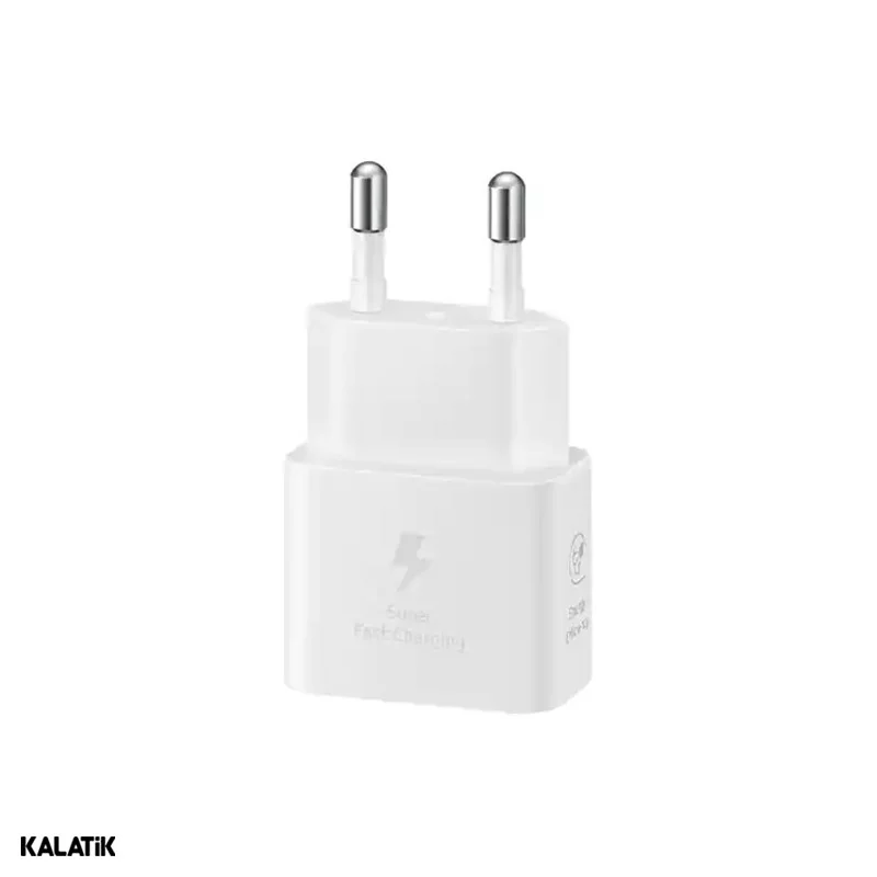 شارژر دیواری 25W سامسونگ مدل EP-T2510 فست PD دو پین-بسته 20 عددی-شارسل