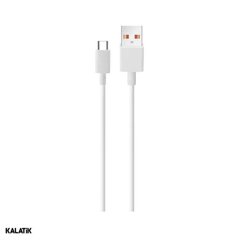 کابل تبدیل USB-A به USB-C شیائومی درصد شمار مدل 67W به طول 1 متر-شارسل