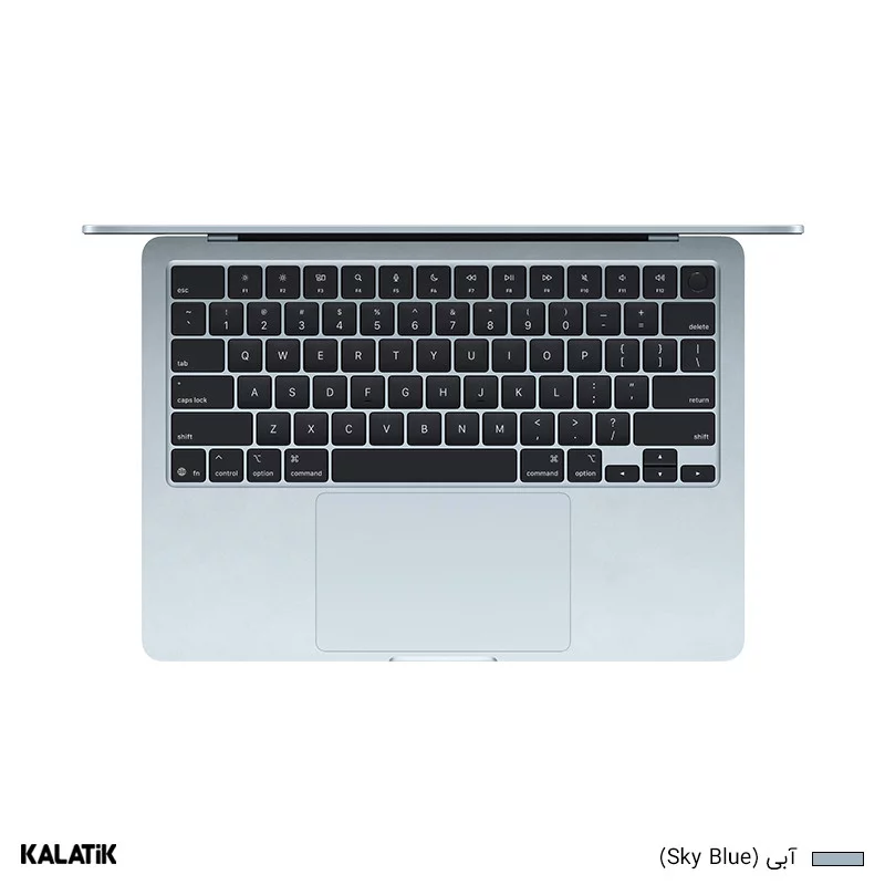 لپ تاپ 13.6 اینچی اپل مدل (M4-24GB-10C GPU-512GB) MacBook Air MC6V4 2025