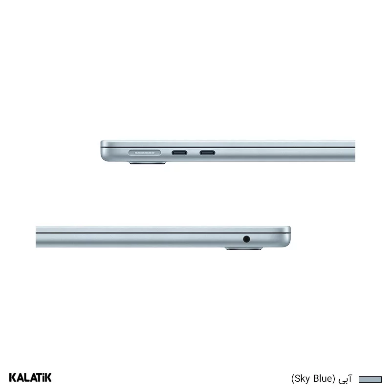 لپ تاپ 13.6 اینچی اپل مدل (M4-24GB-10C GPU-512GB) MacBook Air MC6V4 2025