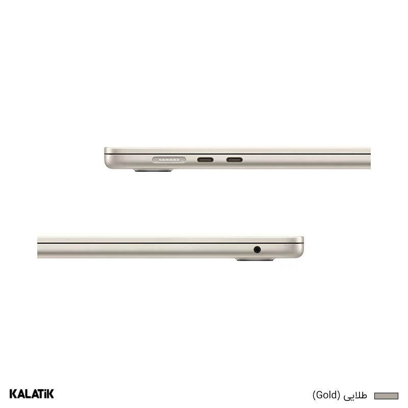 لپ تاپ 15.3 اینچی اپل مدل (M4-16GB-10C GPU-256GB) MacBook Air MW1J3 2025