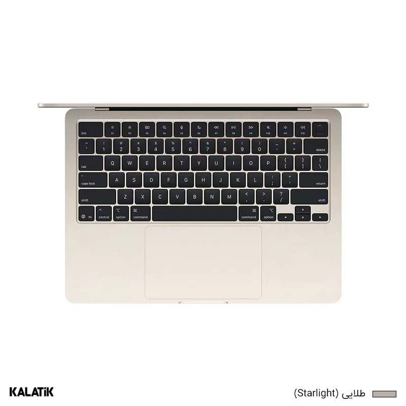 لپ تاپ 15.3 اینچی اپل مدل (M4-16GB-10C GPU-256GB) MacBook Air MW1J3 2025