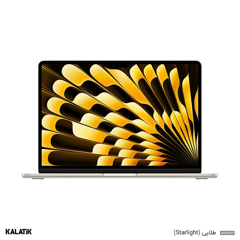 لپ تاپ 15.3 اینچی اپل مدل (M4-16GB-10C GPU-256GB) MacBook Air MW1J3 2025