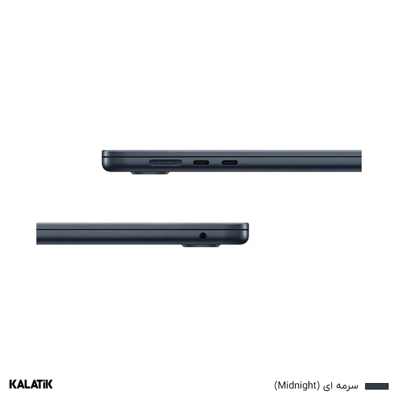 لپ تاپ 15.3 اینچی اپل مدل (M3-16GB-10C GPU-256GB) MacBook Air MC9G4 2024