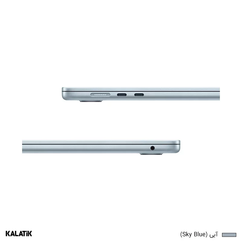 لپ تاپ 15.3 اینچی اپل مدل (M4-16GB-10C GPU-256GB) MacBook Air MC7A4 2025