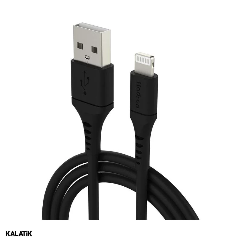 کابل تبدیل USB-A به لایتنینگ هادرون مدل HTC-A-L01L به طول 2 متر
