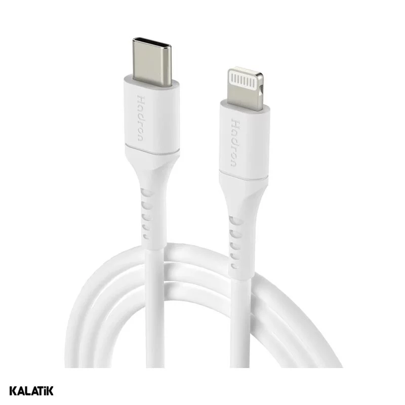 کابل تبدیل USB-C به لایتنینگ هادرون مدل HTC-C-L01L به طول 2 متر