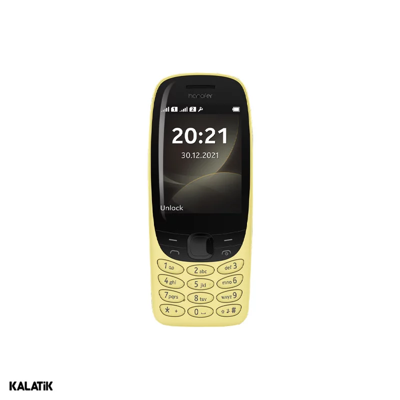 گوشی موبایل هانوفر مدل 6310 دو سیم کارت