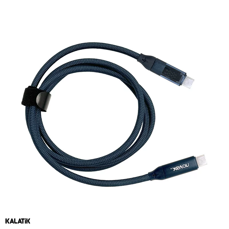 کابل تبدیل USB-C به USB-C نواکس مدل L102 به طول 1 متر-شارسل