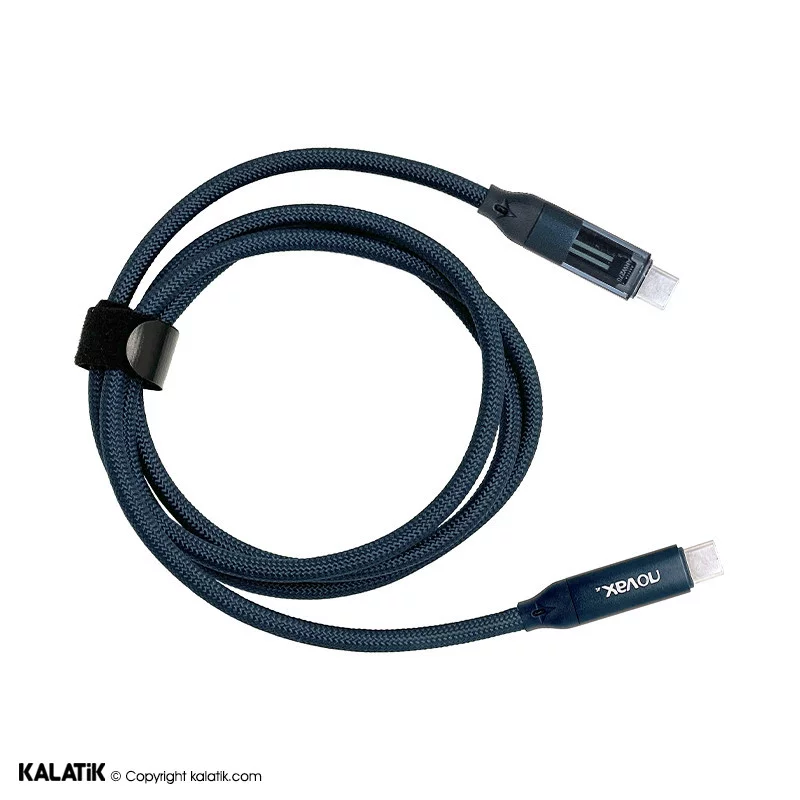 کابل تبدیل USB-C به USB-C نواکس مدل L101 به طول 1 متر-شارسل