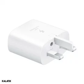 شارژر دیواری 25W سامسونگ CH مدل EP-TA800 فست PD تک پورت سه پین-شارسل