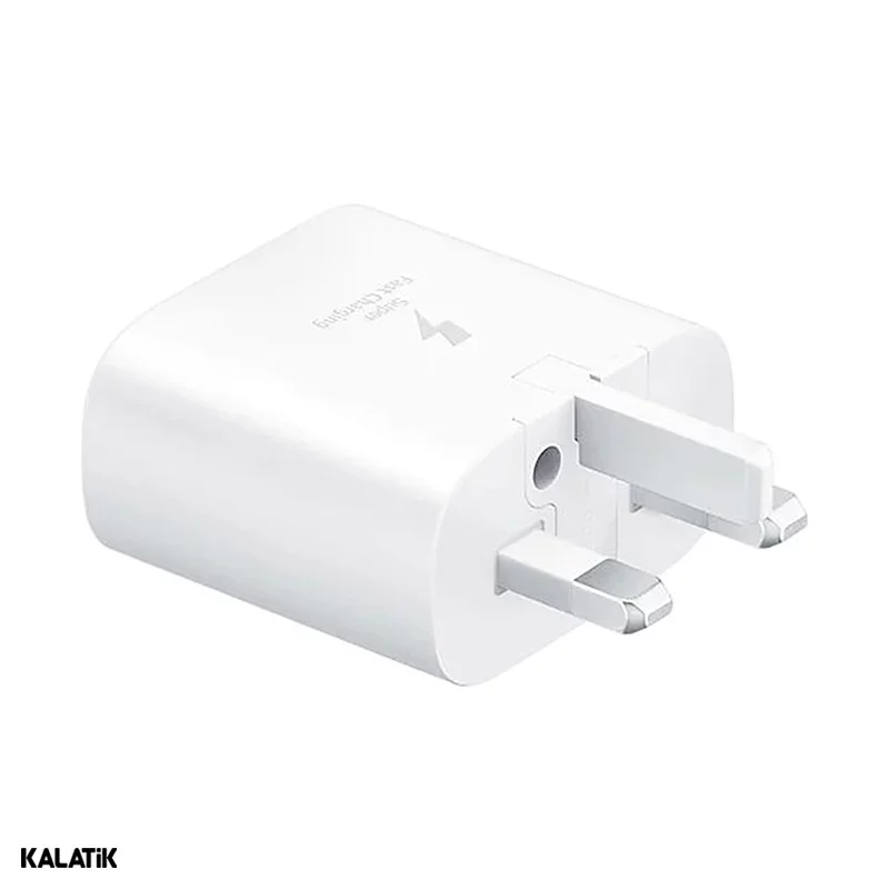 شارژر دیواری 25W سامسونگ CH مدل EP-TA800 فست PD تک پورت سه پین-شارسل