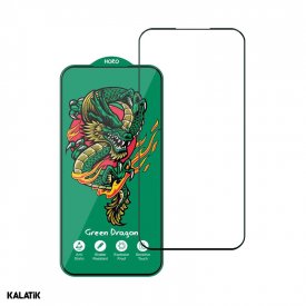 محافظ صفحه نمایش گوشی سامسونگ Galaxy A56/A36/S24 FE مدل هورو Green Dragon Antistatic ESD شیشه ای