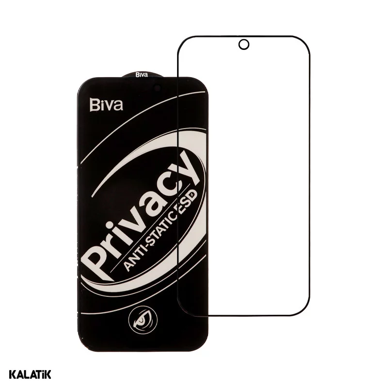 محافظ صفحه نمایش گوشی سامسونگ Galaxy A36/A56 مدل بیوا Privacy Antistatic ESD شیشه ای
