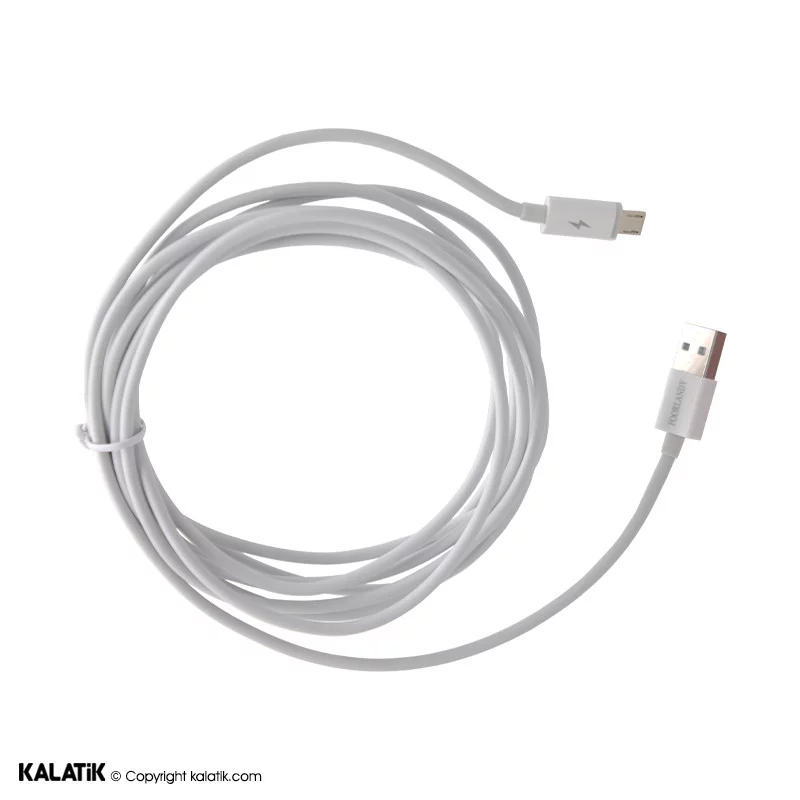 کابل تبدیل USB-A به Micro USB مدل Foorlandy به طول 3 متر-شارسل