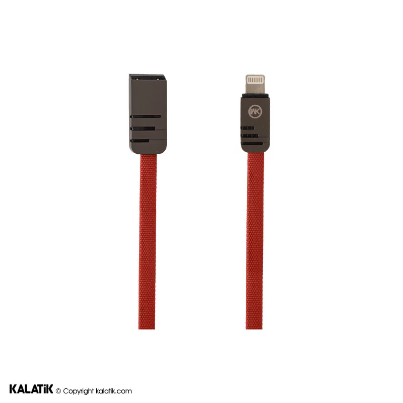 کابل تبدیل USB-A به Lightning دبلیو کی مدل WDC-83 به طول 1 متر-شارسل