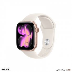 اپل واچ سری 11 مدل 42mm بدنه آلومینیوم با بند سیلیکونی