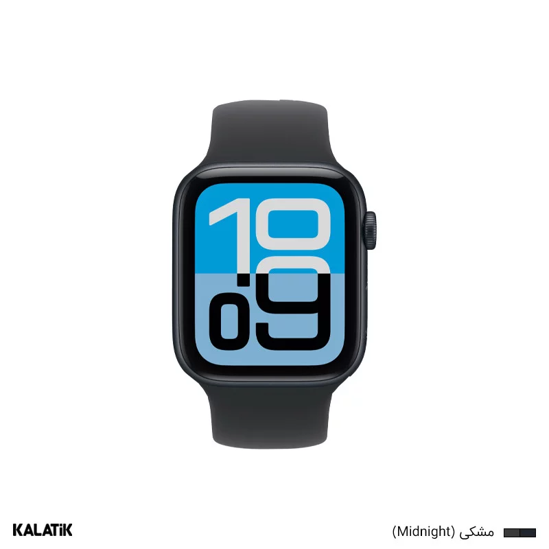 اپل واچ (2025) SE 3 مدل 44mm بدنه آلومینیوم با بند سیلیکونی