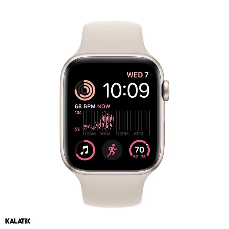 اپل واچ (2024) SE 2 مدل 40mm بدنه آلومینیوم با بند سیلیکونی